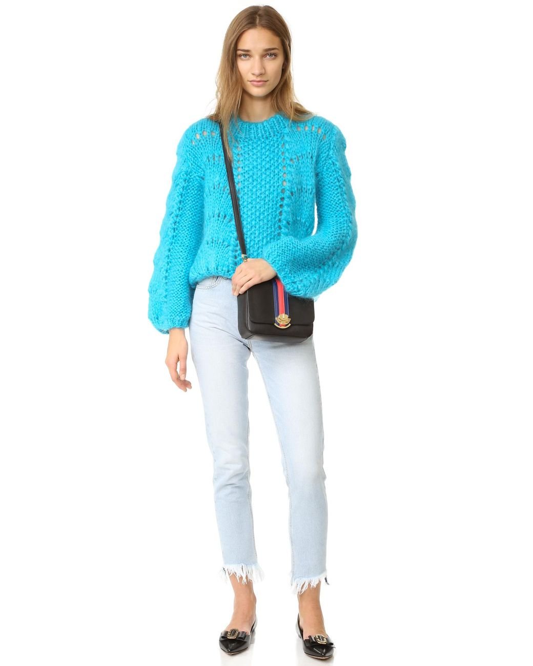 Ganni julliard mohair sweater 2025